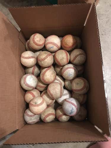 Used  36 Pack Baseballs