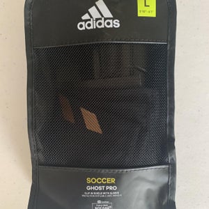 Black New Large Adidas Ghost Pro Shin Guards