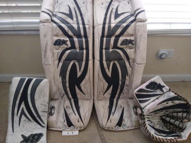 Used 35" +1 Brian's Regular Zero G Goalie Full Set