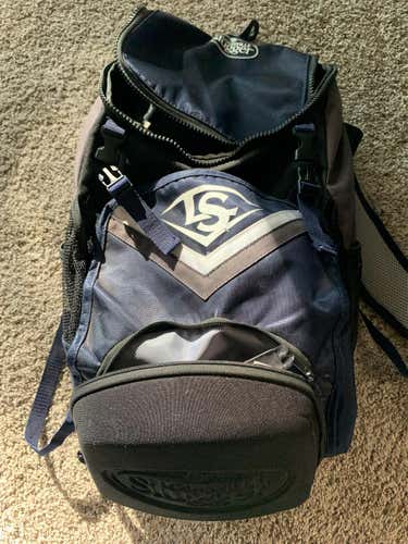 Blue Used Louisville Slugger Bat Bag