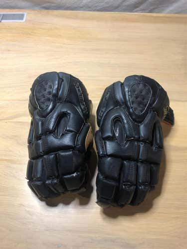 Black Used Player Maverik Rome 13" Lacrosse Gloves