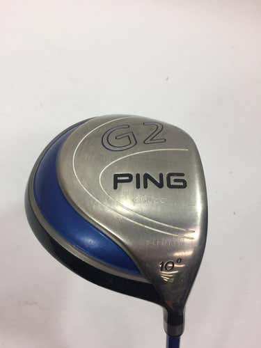 Used Ping G2 10.0 Degree Graphite Stiff Golf Drivers