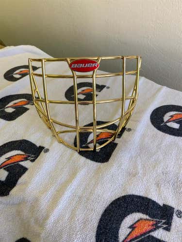 New Bauer Gold Goalie Cage