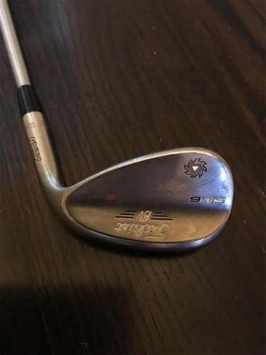 Used Right Handed Vokey SM6 Tour Chrome Extra Stiff Flex Graphite Shaft Wedge