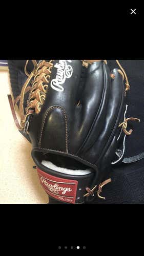Black Used Pitcher's Pro Preferred 11.75" Baseball Glove