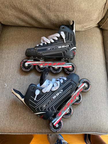 Junior Tour D&R (Regular) Size 4 Inline Skates