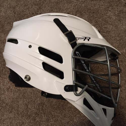 White Used Player Cascade CPX-R Helmet