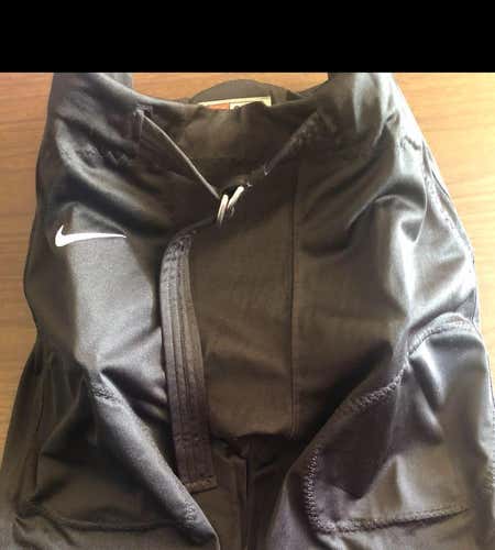 Black Unisex XXXL Padded Nike Football Pants