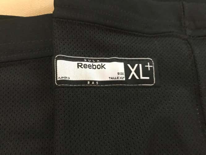Black Senior NHL Reebok Socks Pro Stock XL+ NWOT