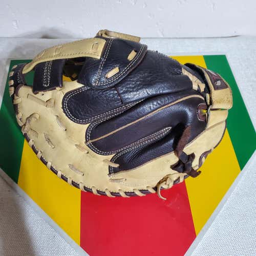 Brown Used HS/College Louisville Slugger Right Handed Catcher's valkryie Softball Glove 34"