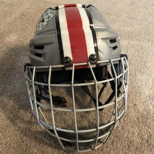 Used Large Bauer Pro Stock Helmet