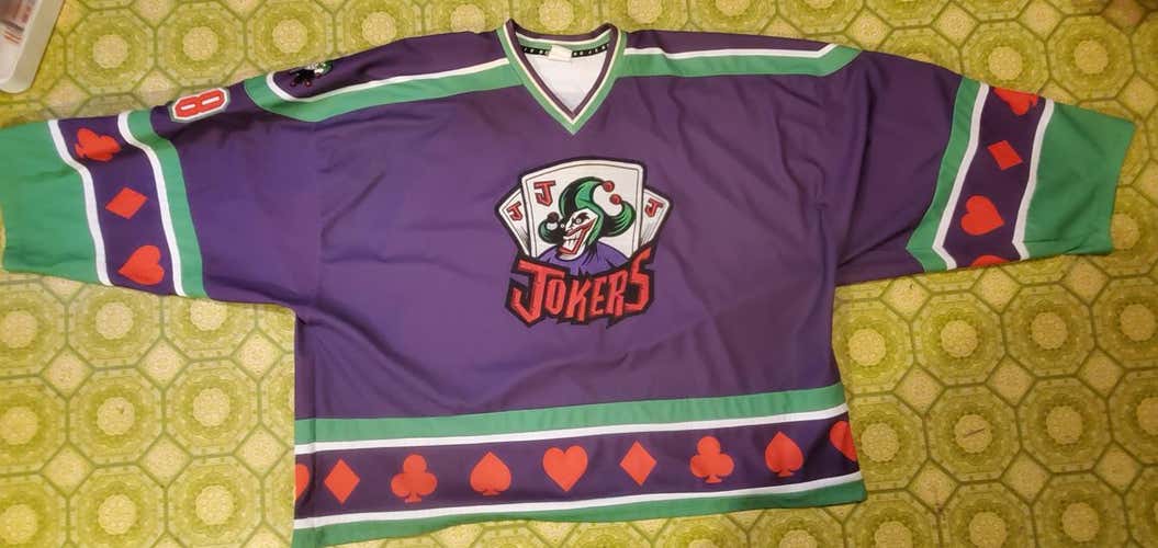 Joker Inspired Goalie sized Jersey