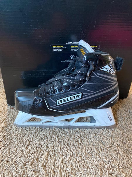 Used Bauer Supreme S170 D&R (Regular) Size 7 Hockey Goalie Skates