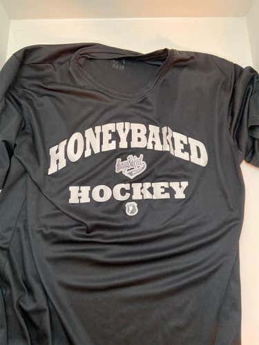 Black Medium Honeybaked Hockey Shirt