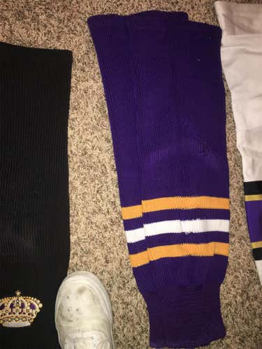 Purple Senior Medium  Socks