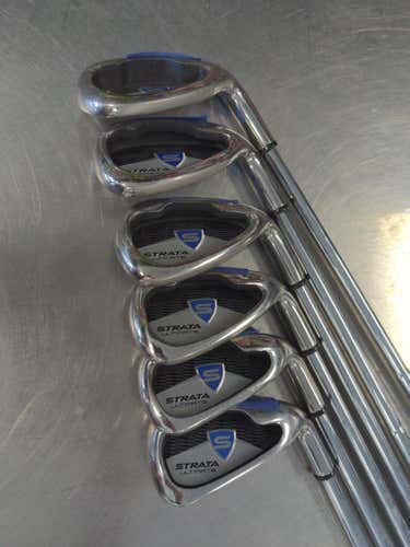 Used Callaway Strata 5i-sw Steel Regular Golf Iron Or Hybrid Sets