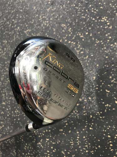 Used Cobra Offset Ss350 9.0 Degree Graphite Stiff Golf Drivers