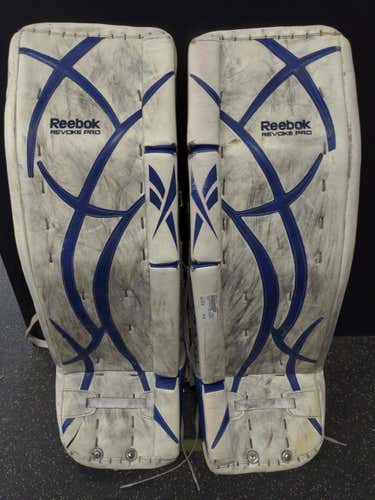 Used Reebok Revoke Pro 35" Ice Hockey Goalie Leg Pads
