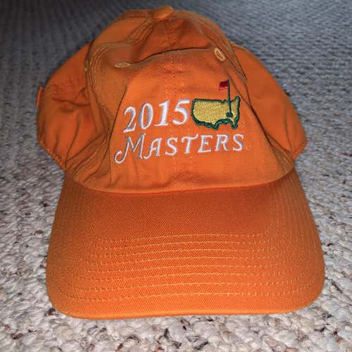 2015 Masters Orange Snapback Hat
