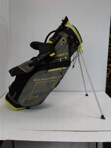 Used Sun Mtn Three 5 Stand Bag Golf Stand Bags