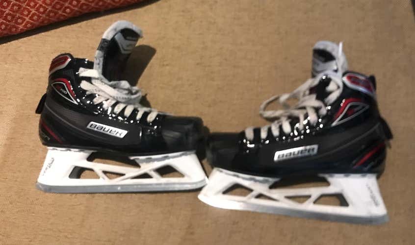 Used Bauer Vapor X700 D&R (Regular)  Size 6 Hockey Goalie Skates