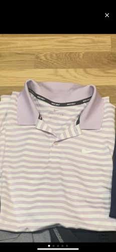 Purple Men's Large Nike Shirt
