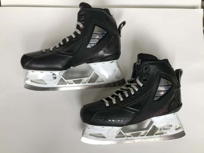Pro Stock True 2 Piece Goalie Skates - Size 8 (shoe size 9)
