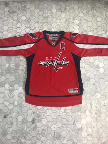 Alex Ovechkin Washington Capitals Youth Large/Extra Large Stitched Reebok Jersey