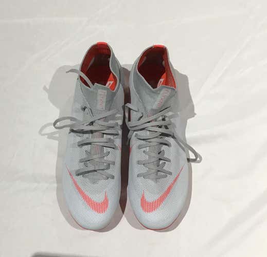Silver Men's 9.0 (Women's 10) Nike Mercurial Superfly 6 Elite FG Cleats