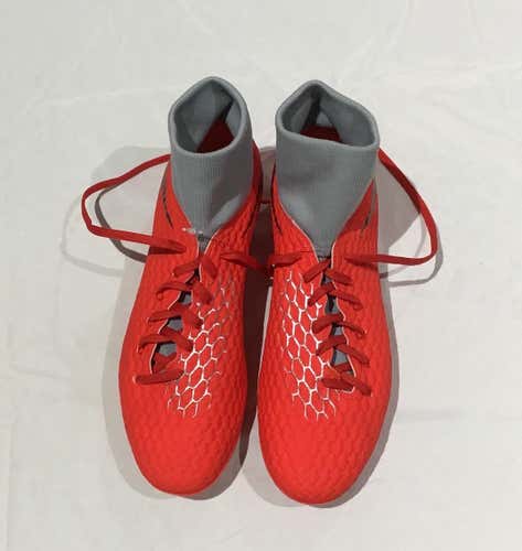 Red New Men's 9.0 Nike Hypervenom Phantom Cleats
