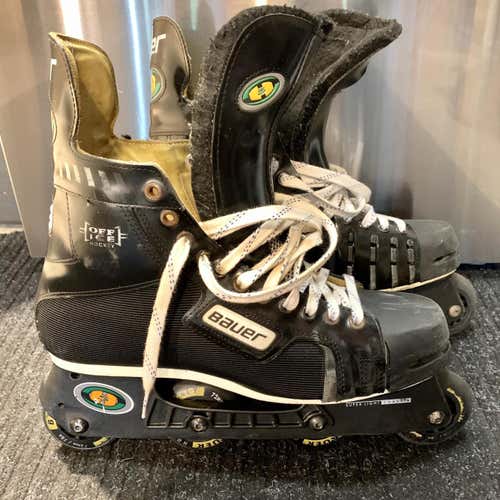 Senior Bauer D&R (Regular) Size 10.5 Inline Skates