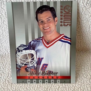 MIKE RICHTER DONRUSS STUDIO 97-98 8x10 Hockey Card Portrait