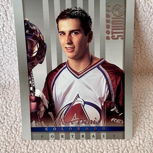 MARC DENIS DONRUSS STUDIO 97-98 8x10 Hockey Card Portrait