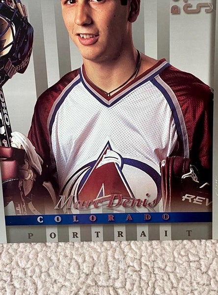 MARC DENIS DONRUSS STUDIO 97-98 8x10 Hockey Card Portrait