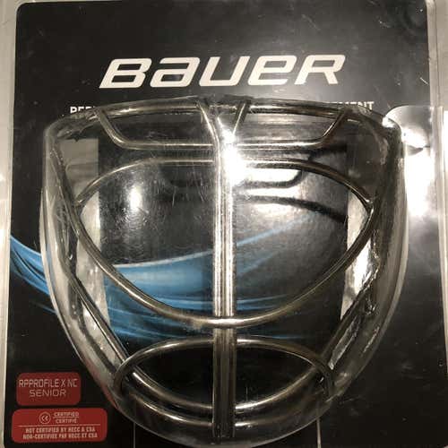 New Chrome Bauer 960XPM Goalie Mask Cateye Cage