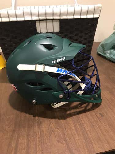 Green Used Brine Helmet