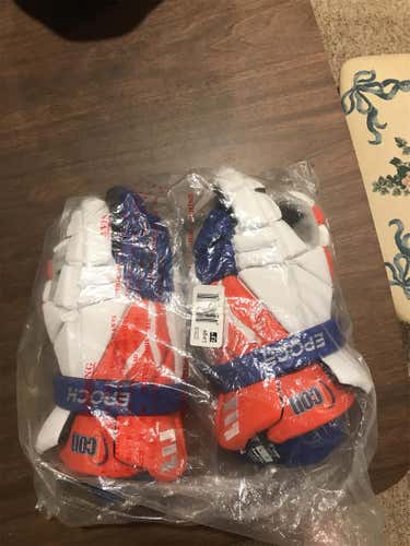 Blue New Epoch Integra LE 13" Lacrosse Gloves