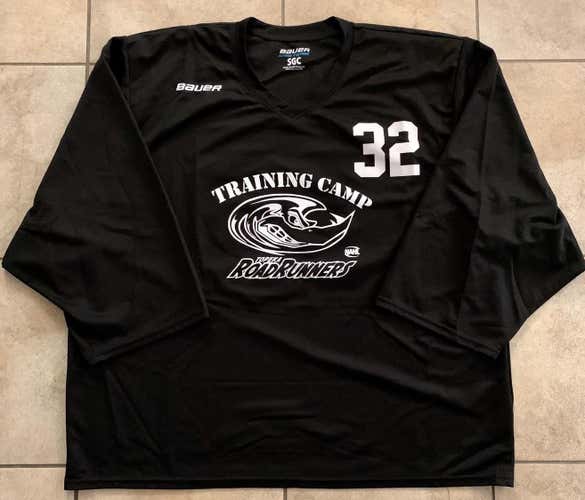 Pro Stock NAHL Topeka Roadrunners Practice Jersey Goalie Cut
