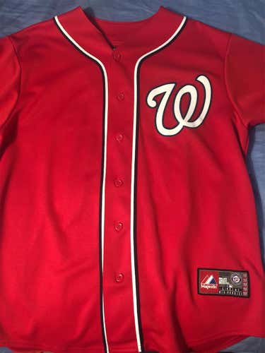 Bryce Harper Alternate Red Nationals Jersey