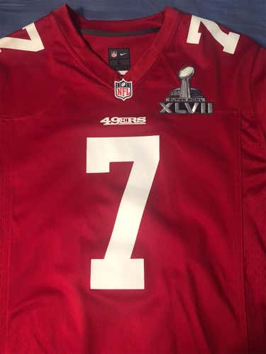 Colin Kaepernick Super Bowl 47 Jersey