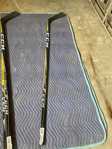 New Right Handed Super Tacks 2.0 Mid Hockey Stick