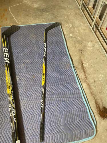 New Right Handed Super Tacks Toe Hockey Stick
