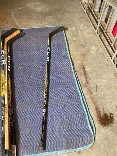 Used Right Handed Super Tacks 2.0 Mid Hockey Stick