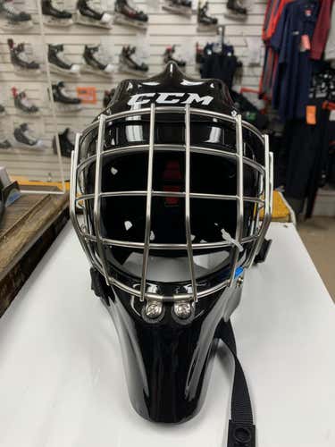 Black Senior Medium New CCM 1.9 Goalie Mask