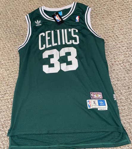Larry Bird Boston Celtics Adult Hardwood Classics 52 Jersey