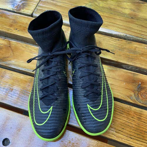 NIKE MERCURIALX PROXIMO II TF - BLACK/ GREEN Men's 9