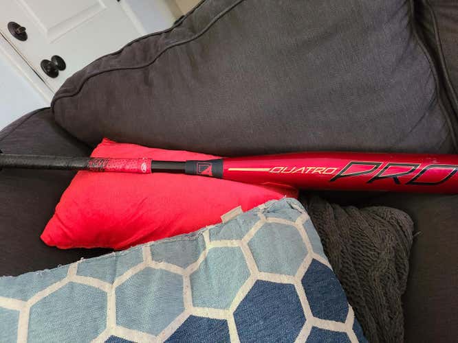 Used 2020 USSSA Certified Rawlings Composite Quatro Pro Bat (-10) 21 oz 31"