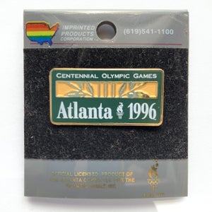 Vintage 1996 Atlanta Olympics Pin Centennial Vtg 90s Collectibles Memorabilia