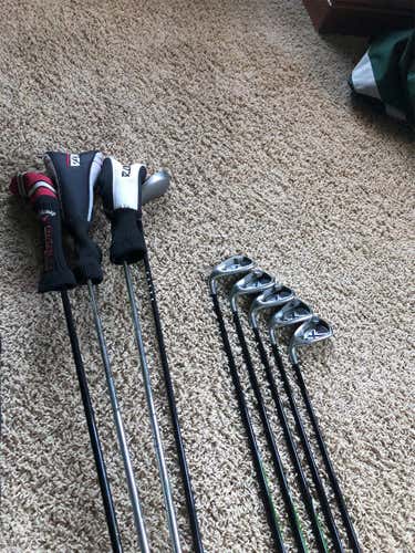 Used Left Handed X-20 Graphite Shaft Iron Set