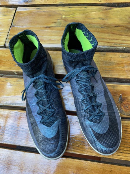 Blue Used Men's 11.5 (Women's 12.5) Turf Cleats Nike MercurialX Proximo IC Cleats